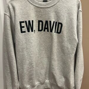 Gray Graphic Sweater